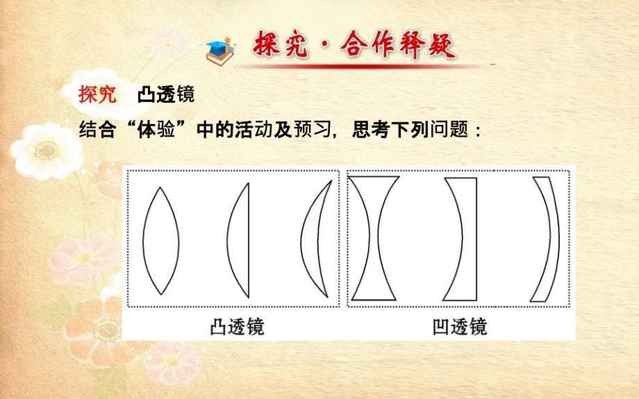 八年级物理全册第四章第五节科学探究：凸透镜成像第一课时凸透镜课件新版沪科版_第5页