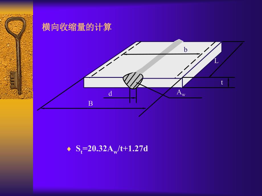 对接焊缝变形的计算_第2页