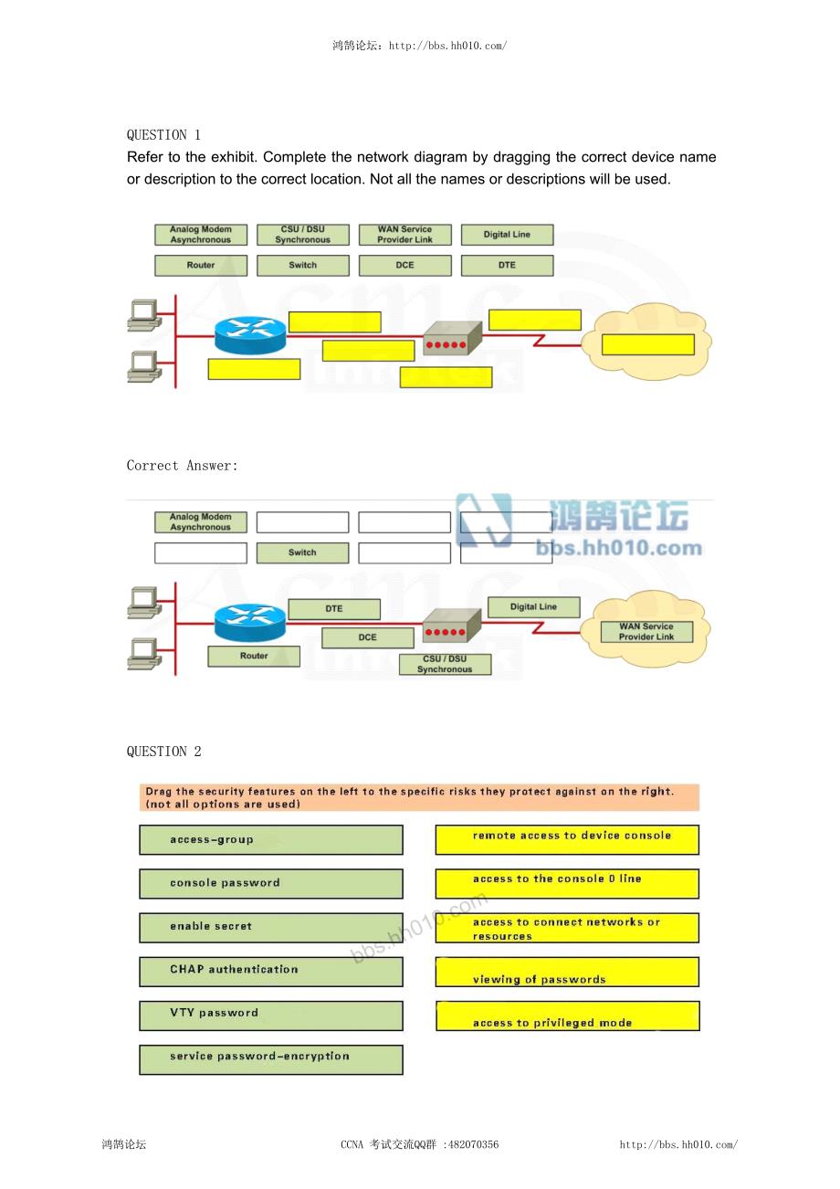 CCNA（200-125）题库V3.0（2016.10.11）拖图题_第1页