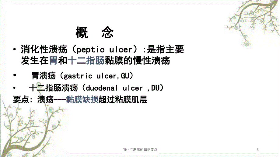 消化性溃疡的知识要点_第3页