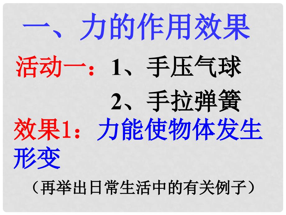 七年级科学下册 3.2 力的存在课件 浙教版_第3页