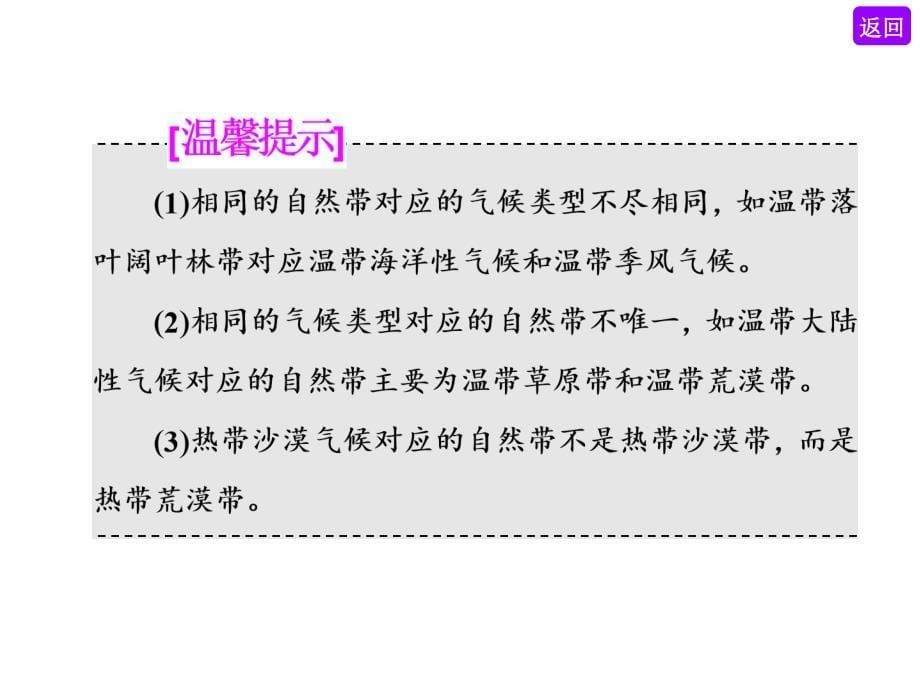 标题高中新三维一轮复习地理人教版第一部分第五章第二讲自然地理环境的差异性_第5页