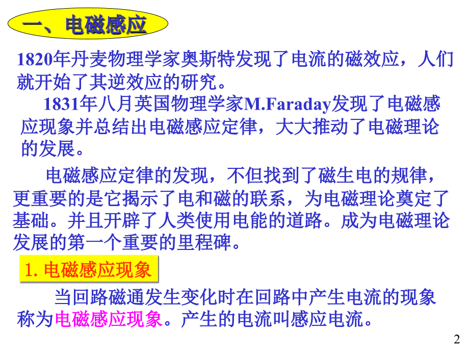 大学物理：12-1-2 电磁感应现象 法拉第电磁感应定律 动生电动势_第2页