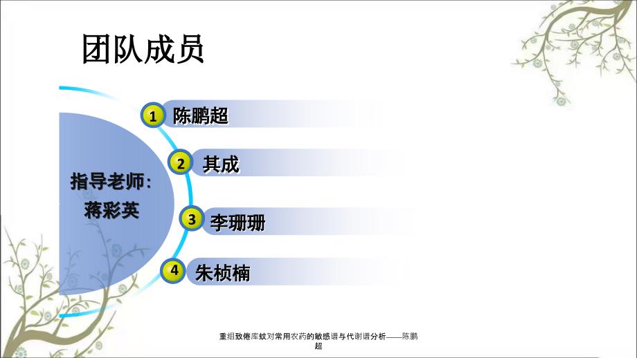 重组致倦库蚊对常用农药的敏感谱与代谢谱分析陈鹏超_第2页