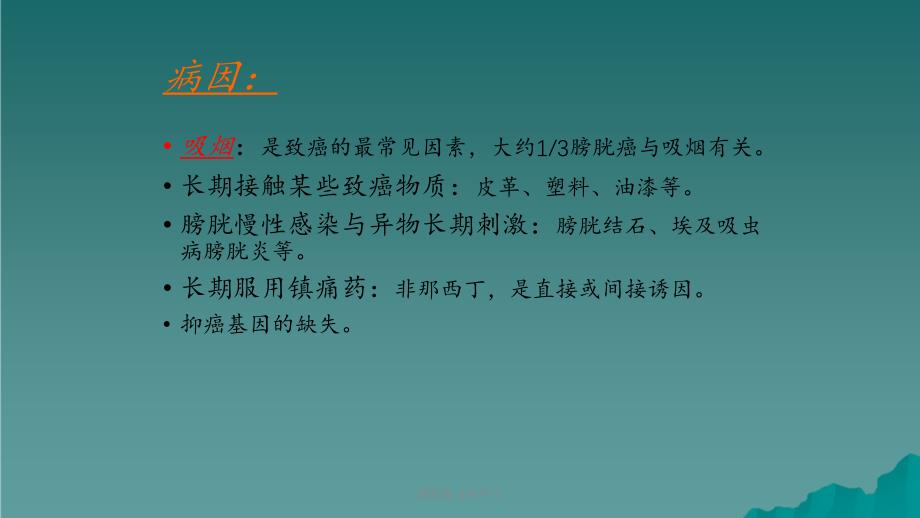 膀胱癌 业务学习课件_第3页