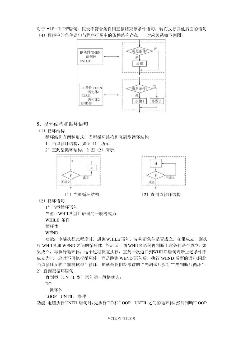 《算法初步》知识点总结_第3页