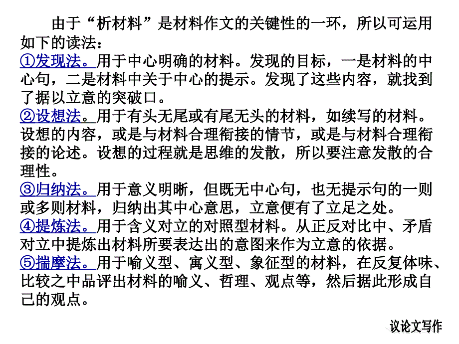 2010年中考作文分类指导课件：文字材料作文_第4页