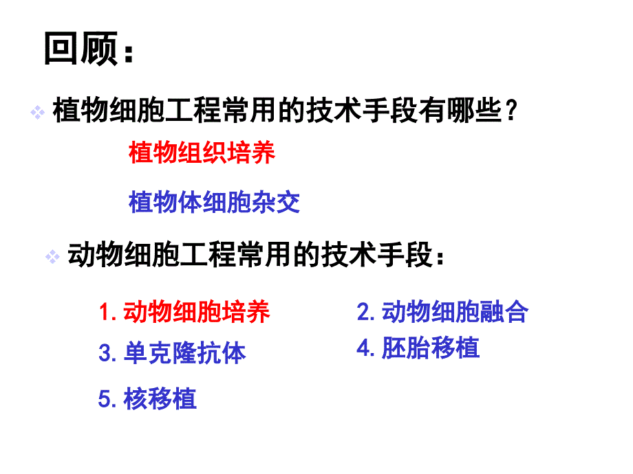 人教版教学课件221动物细胞培养和核移植技术_第2页