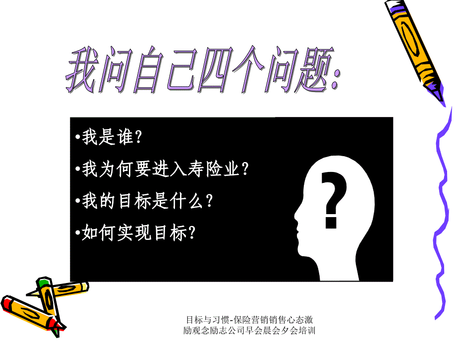 目标与习惯保险营销销售心态激励观念励志公司早会晨会夕会培训课件_第2页