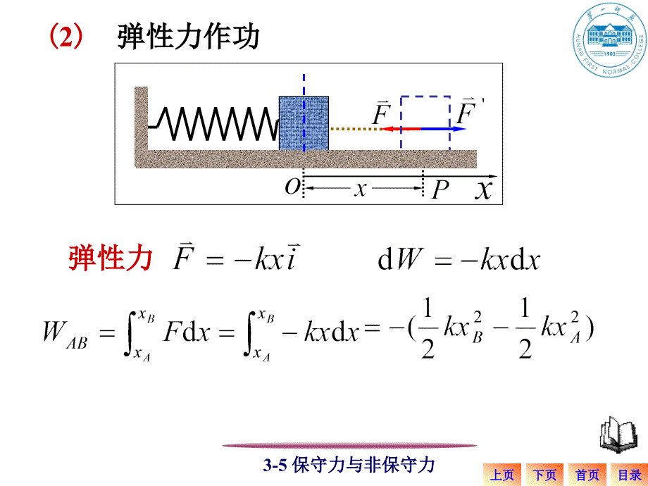 保守力势能物理教学课件_第4页