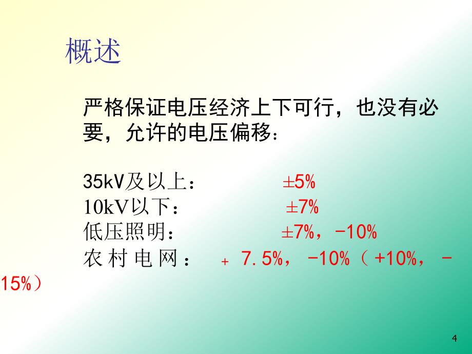 电力系统的无功功率和电压调整ppt课件_第4页