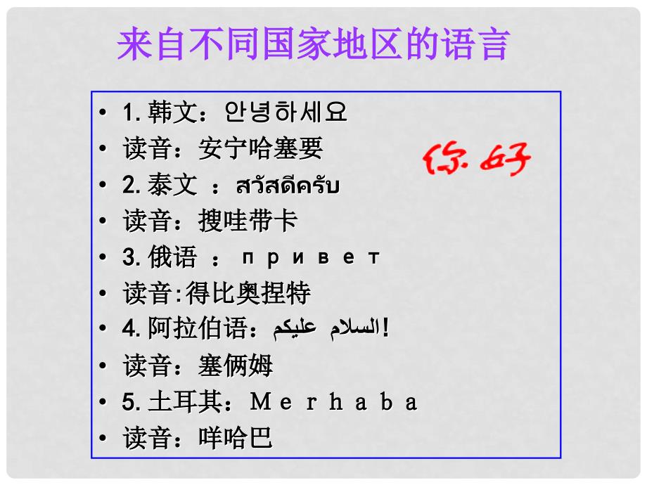 高中政治 3.1 世界文化的多样性课件 新人教版必修3_第3页