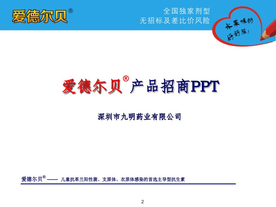 爱德尓贝(琥乙红霉素干混悬剂)PPT精品文档_第2页