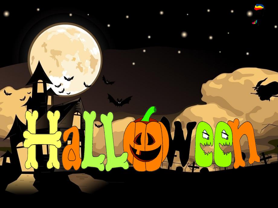 HALLOWEEN中英文课堂PPT_第1页