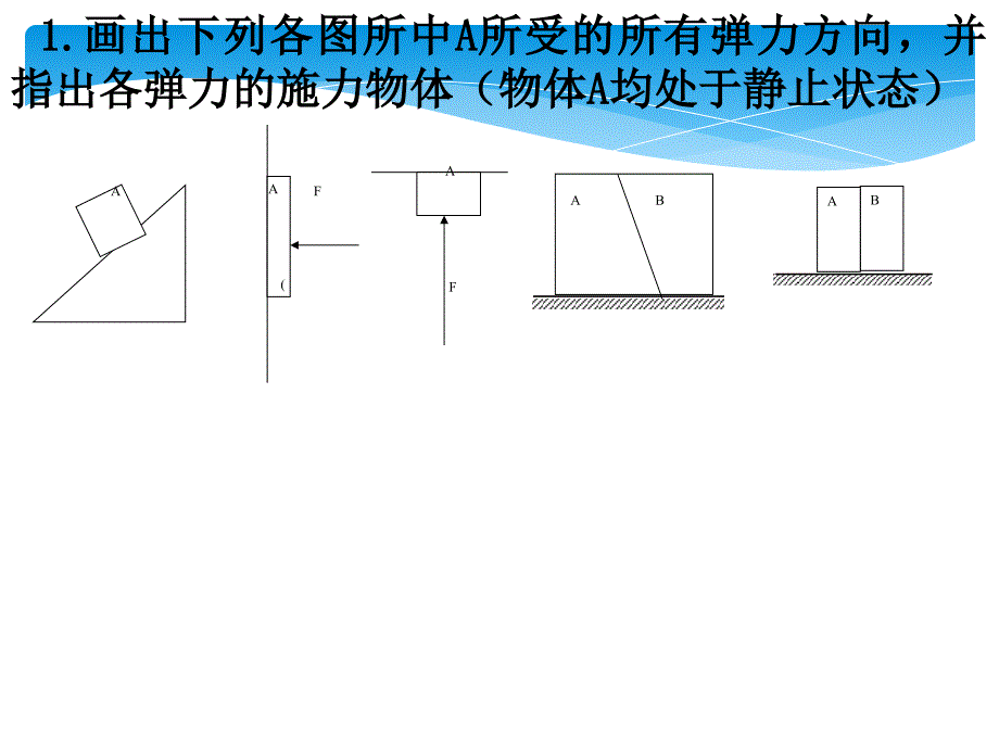 弹力-习题课(课件).ppt_第4页