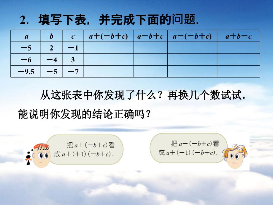 【苏科版】七年级数学上册：第3章用字母表示数教学课件5去括号_第3页