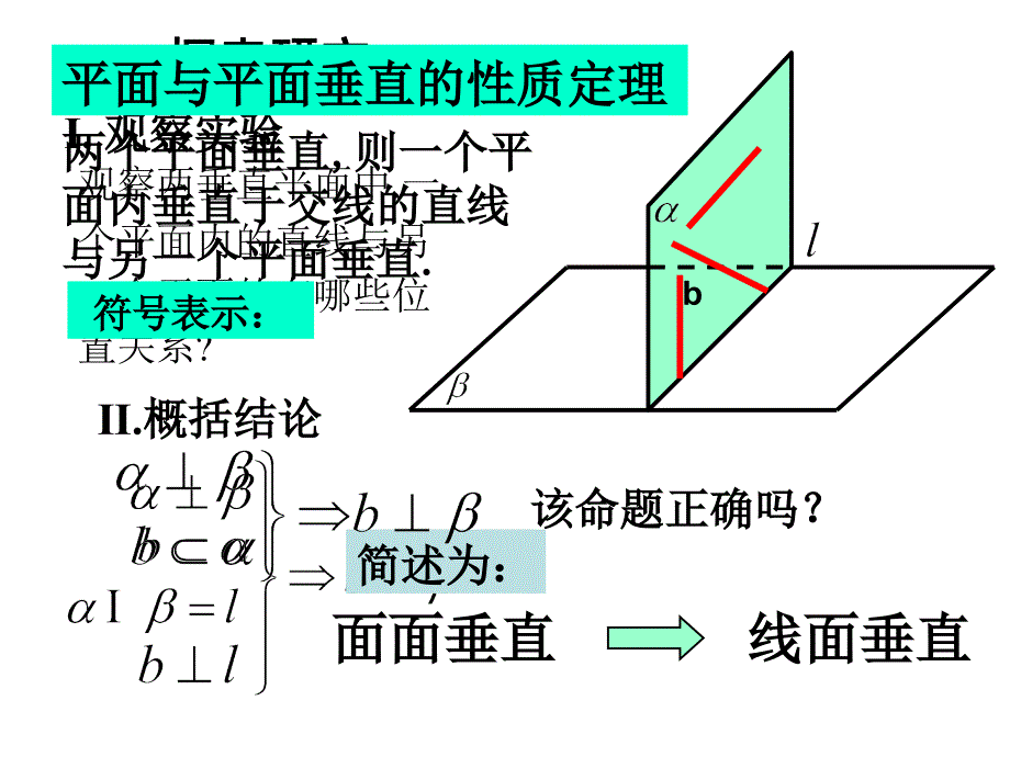 面面垂直的性质定理课件_第4页