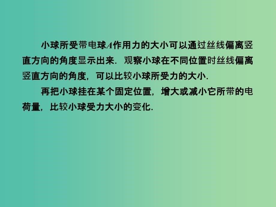 高中物理 第1章 第2节 库仑定律课件 新人教版选修3-1.ppt_第5页