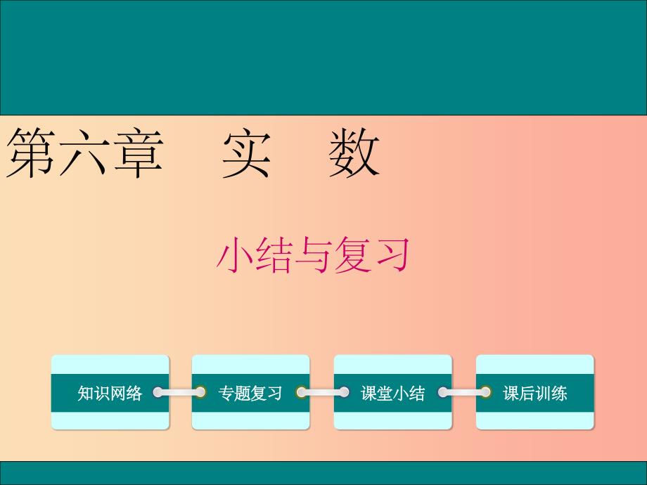 201x七年级数学下册第六章实数小结与复习教学新人教版_第1页