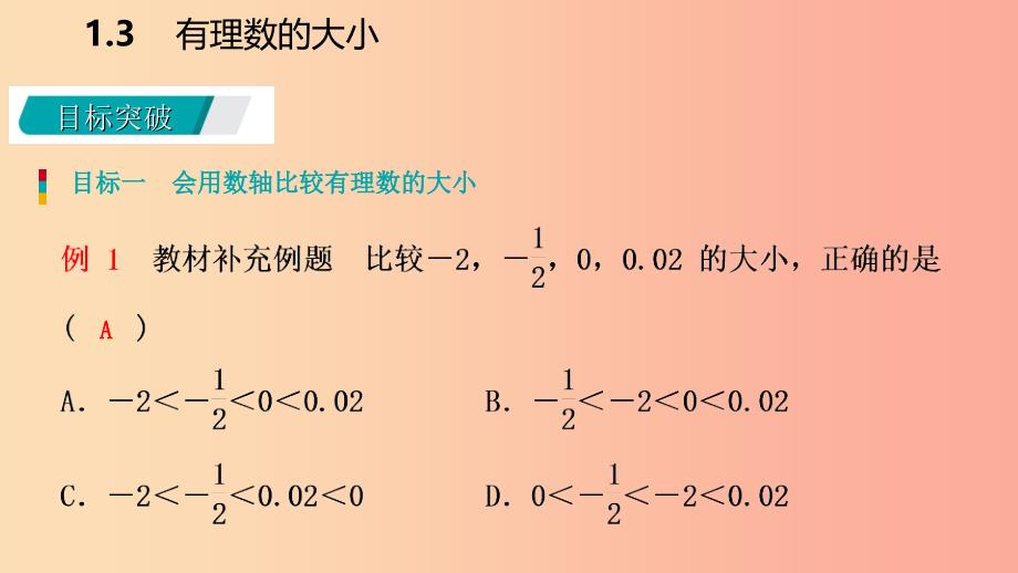 2019年秋七年级数学上册第1章有理数1.3有理数的大小导学课件新版沪科版.ppt_第4页