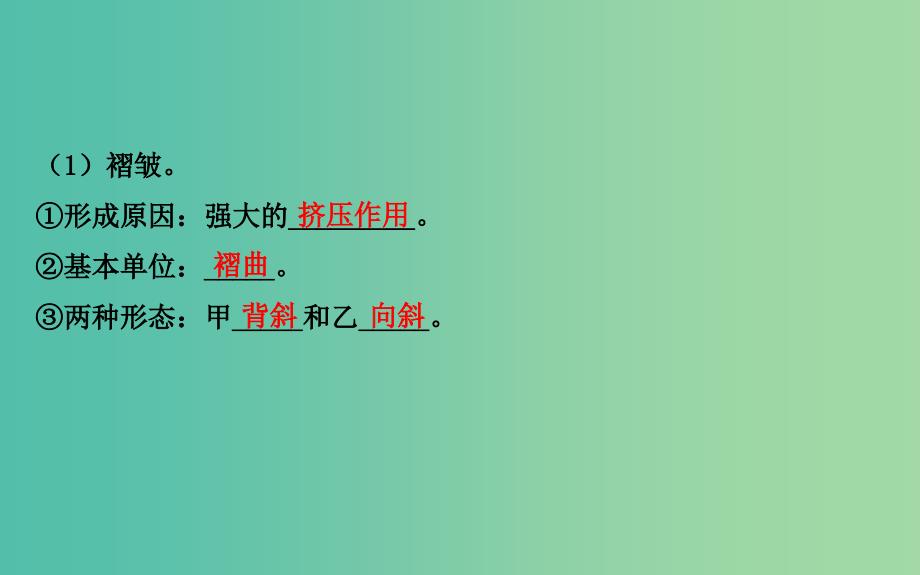 高考地理一轮专题复习 自然地理 4.2山地的形成课件.ppt_第4页