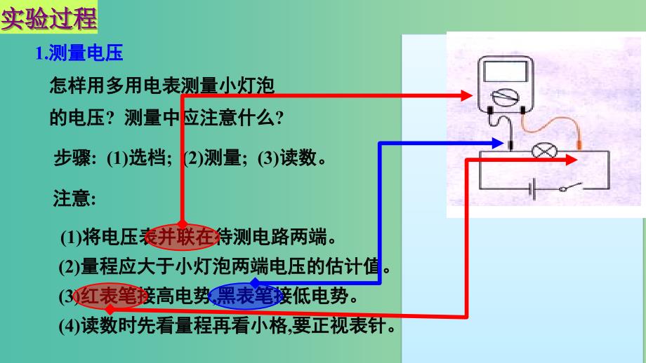 高中物理 第二章 恒定电流 第九节 实验 练习使用多用电表课件1 新人教版选修3-1.ppt_第4页