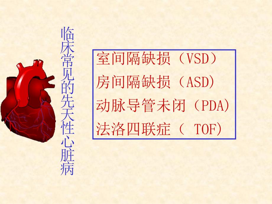 临床常见的先天性心脏病_第1页