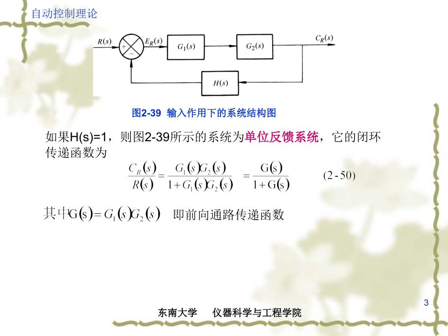 自动控制原理：第2章 控制系统的数学模型（续）_第3页