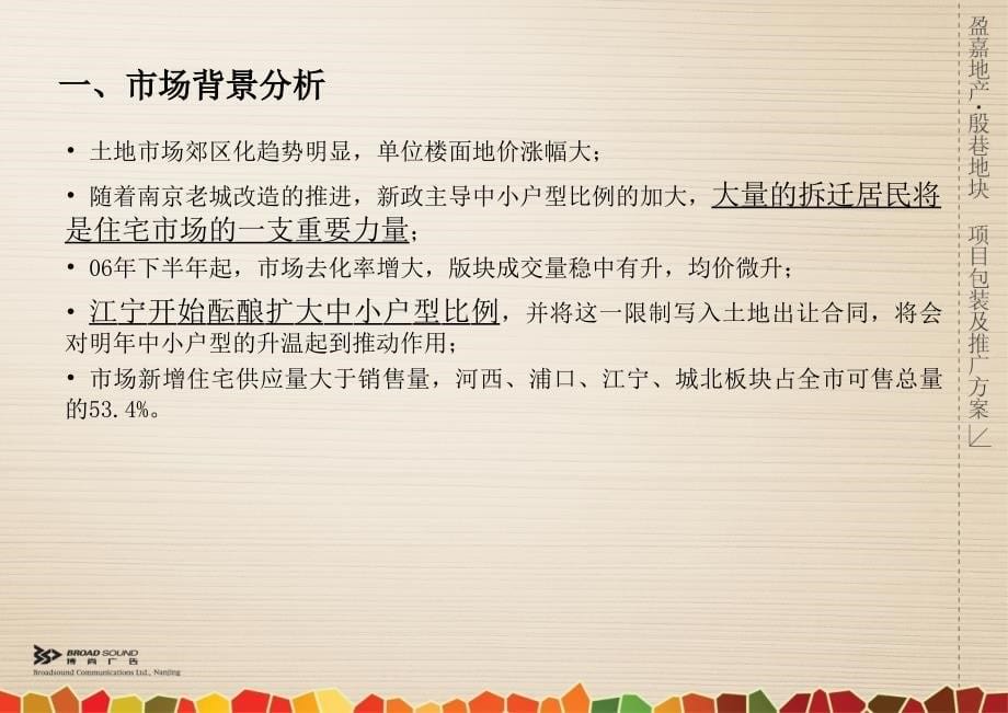 南京江宁盈嘉地产殷巷地块的项目包装及广的方案_第5页