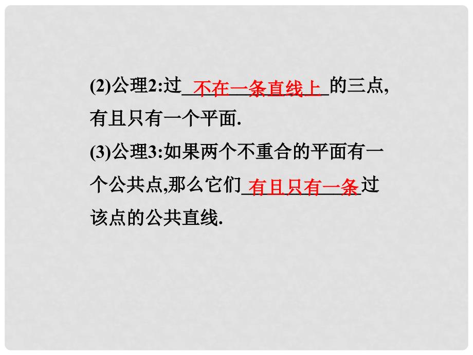 高考数学总复习 （教材回扣夯实双基+考点突破+瞭望高考）第八章第3课时 空间点、直线、平面之间的位置关系课件_第3页