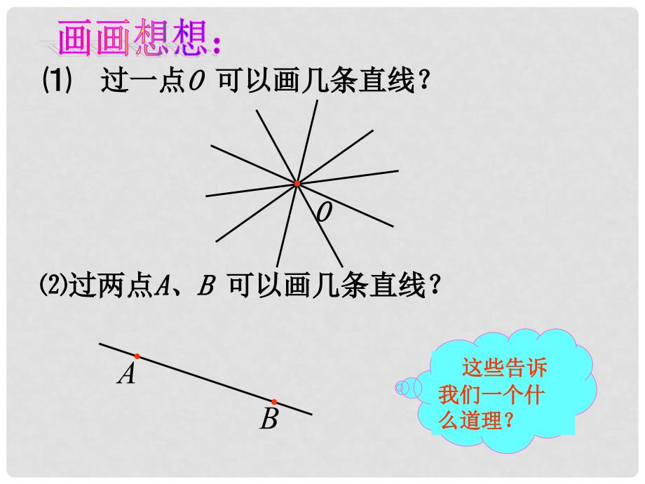 四川省泸州市叙永县水尾中学七年级数学上册《4.2 直线、射线、线段》课件 （新版）新人教版_第4页