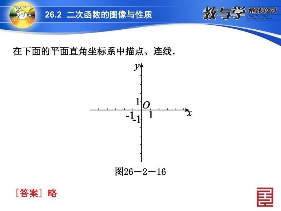 262　二次函数的图象与性质2二次函数y＝ax2＋bx＋c的图象与性质第2课时　二次函数y＝a(x－h)2的图象与性质_第5页