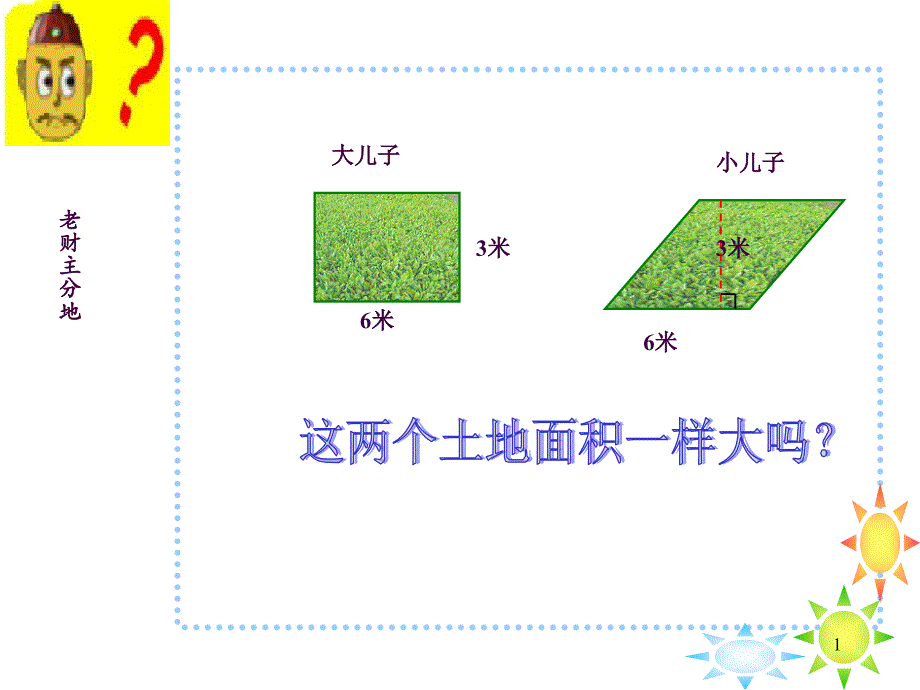 平行四边形的面积优质课ppt课件_第1页