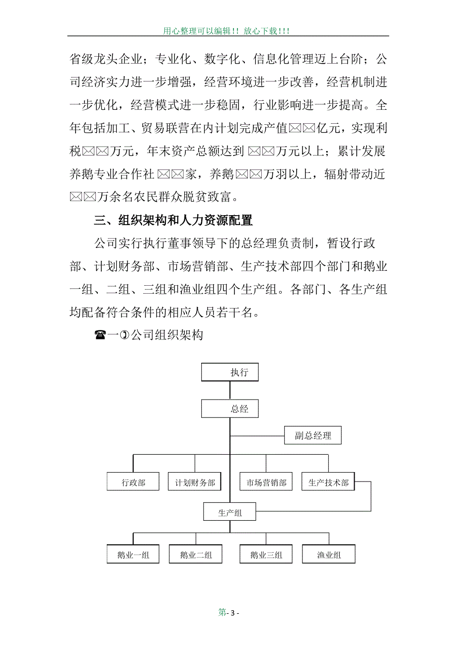 农业公司经营管理方案_第3页