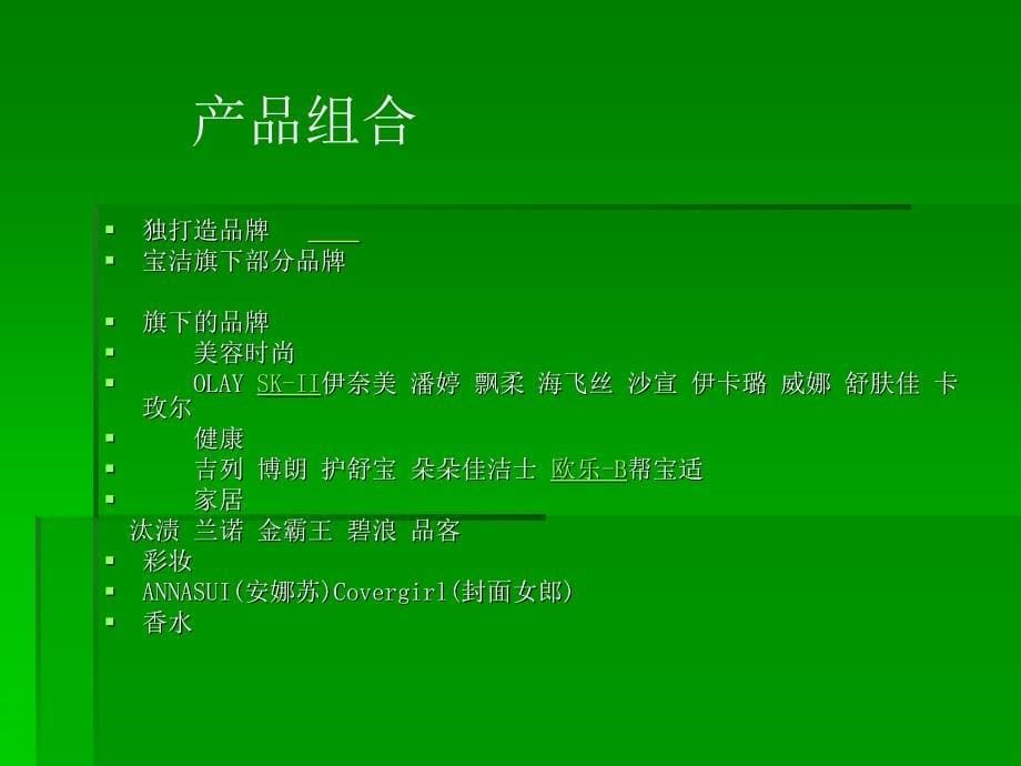 宝洁产品组合营销案例分析_第5页