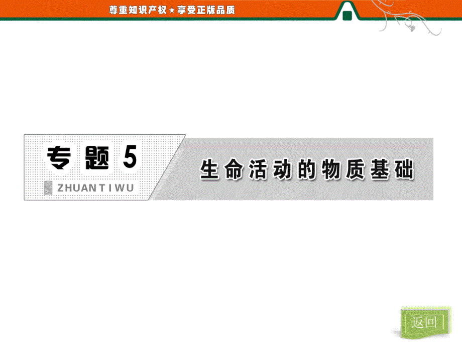 第一部分专题5第一单元第一课时糖类_第2页