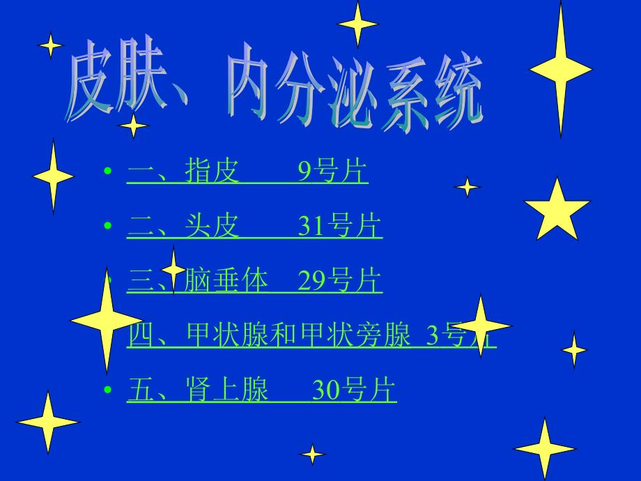 组织学与胚胎学实验课课件：7 内分泌系统、皮肤_第1页