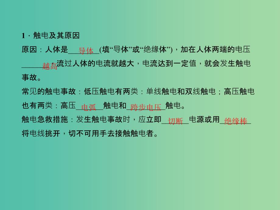 九年级物理全册 19.3 安全用电课件 （新版）新人教版.ppt_第2页