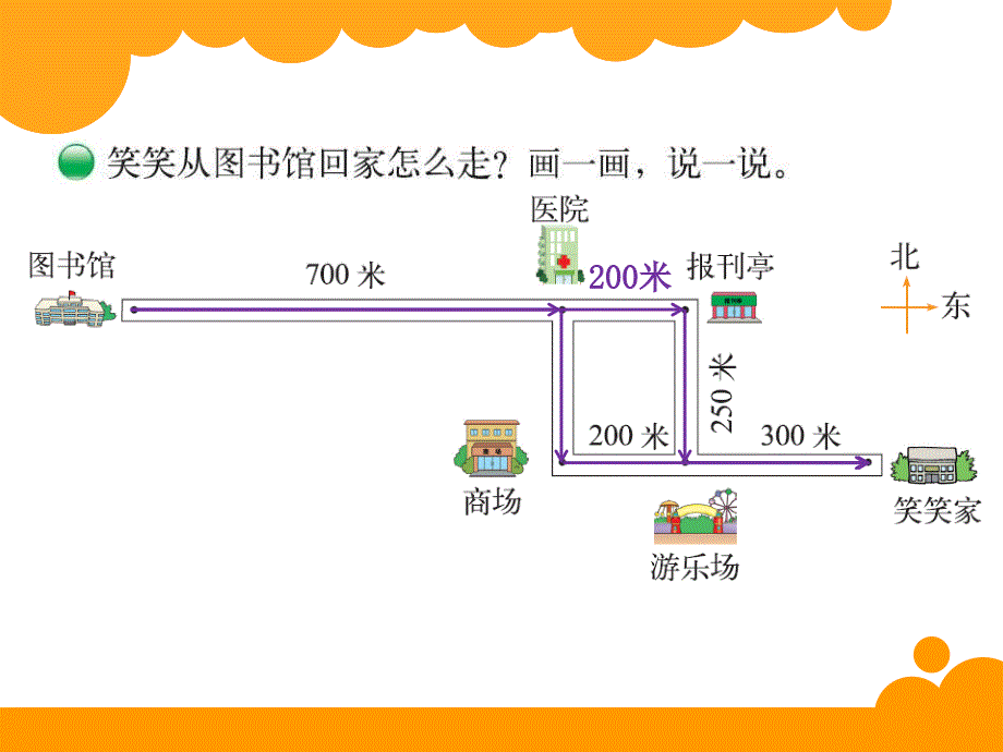 版北师版小学四年级数学上册《去图书馆》(新)_第4页