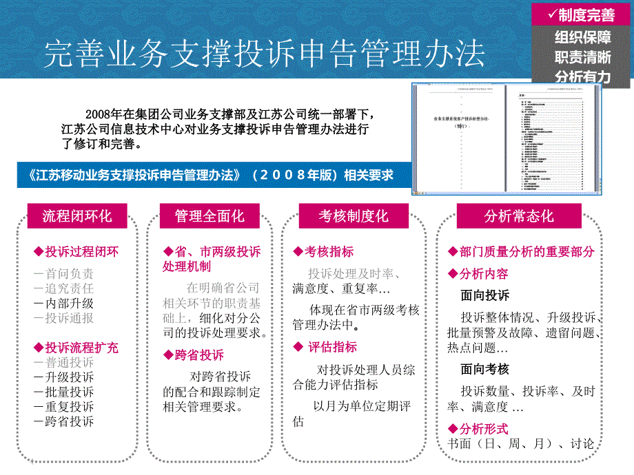 精细、协同、高效江苏公司投诉服务满意度提升_第4页