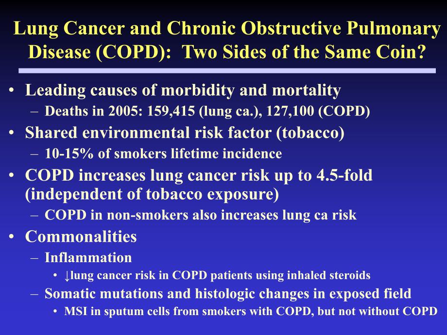 Common Pathogenetic Mechanisms of Lung Cancer and COPD_第2页