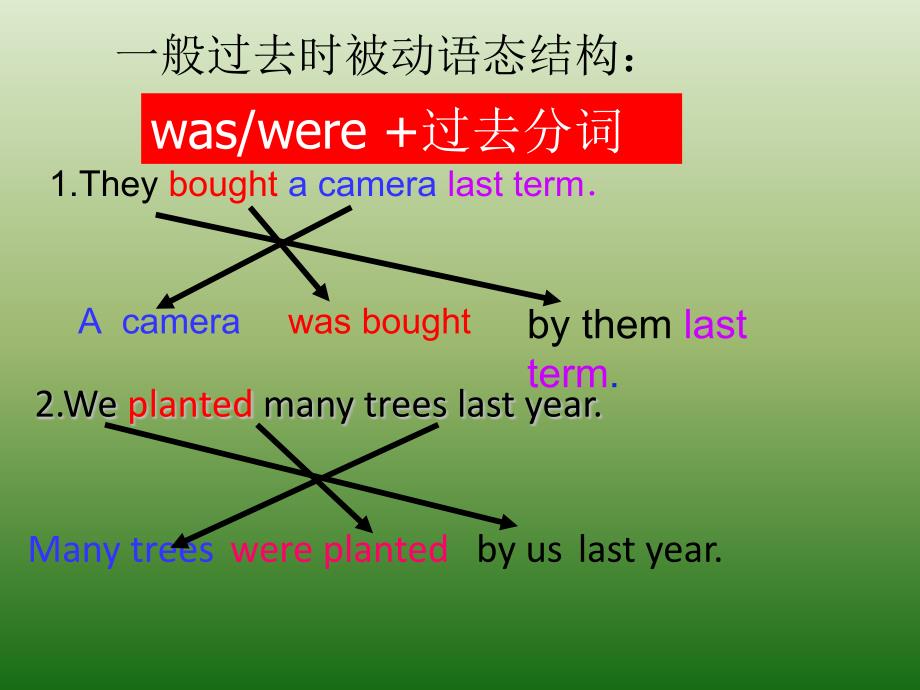 一般过去时态 被动语态_第3页