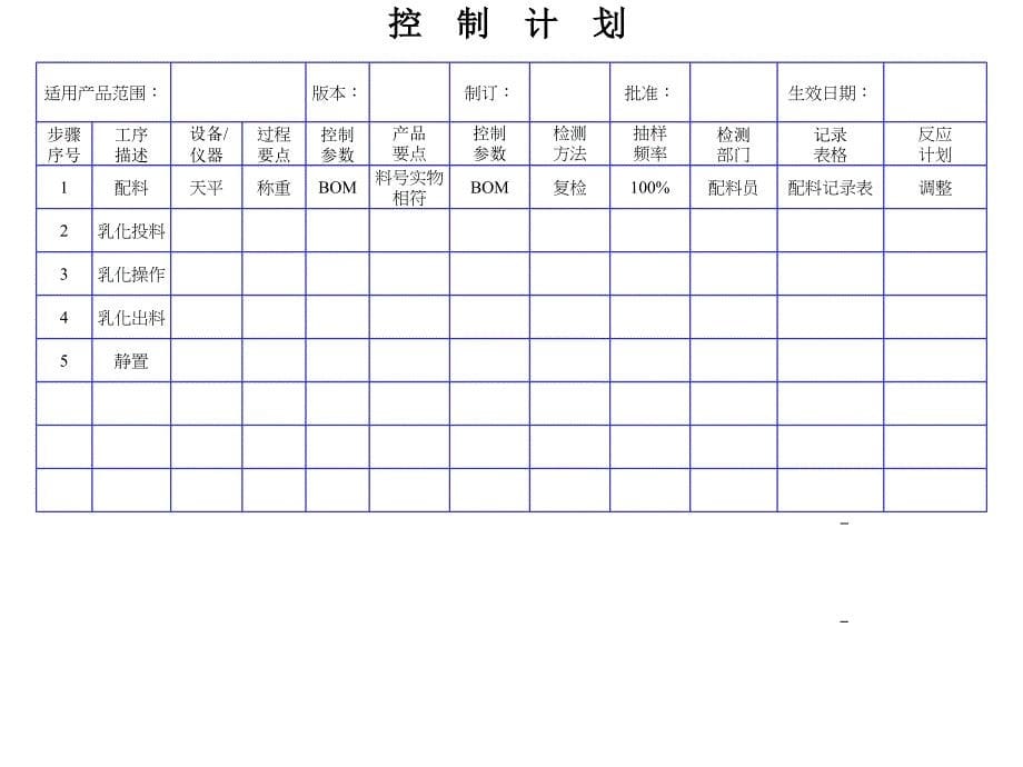 控制计划controlplan_第5页