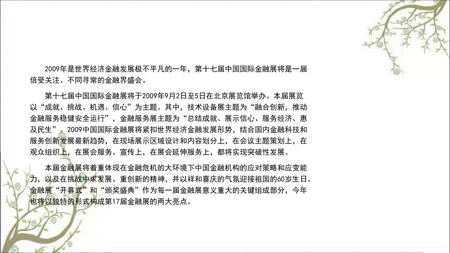 金融展策划方案应PPT课件课件_第4页