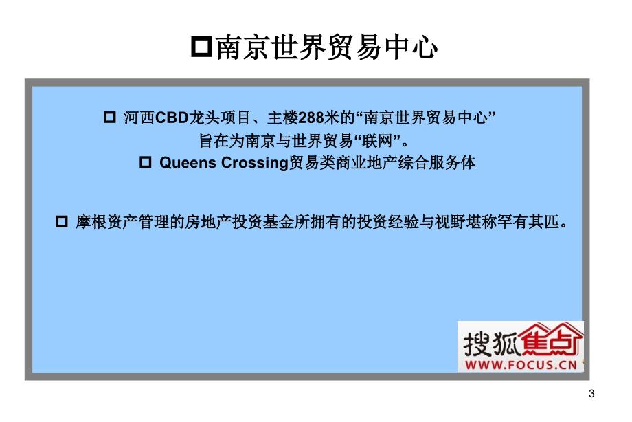 富顿集团南京世界贸易中心搜狐焦点网服务方案_第3页