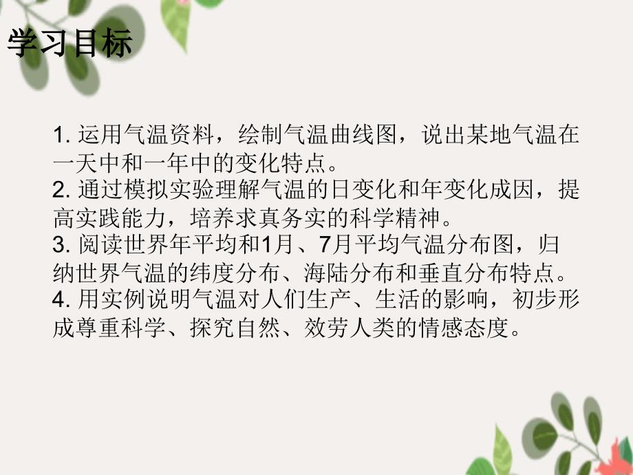 七年级地理上册3.2气温的变化与分布知识梳理型课件新版新人教版_第2页