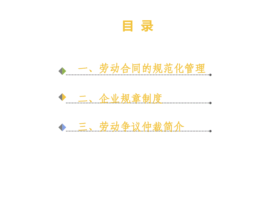 企业培训劳动合同、企业规章.ppt_第2页