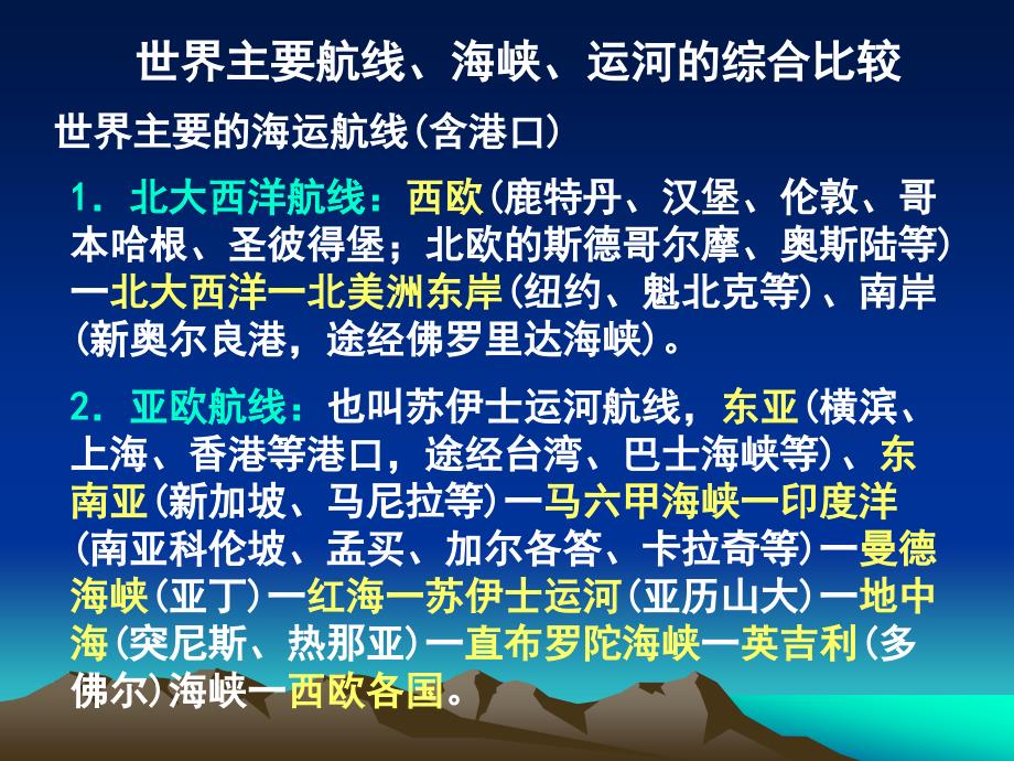 《世界主要的海峡》PPT课件.ppt_第1页