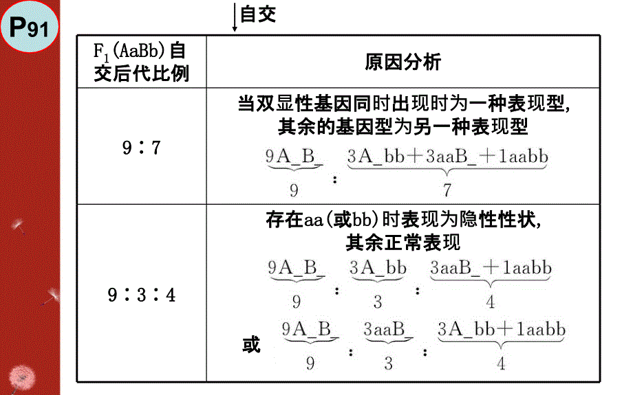 自由组合定律的变式_第4页