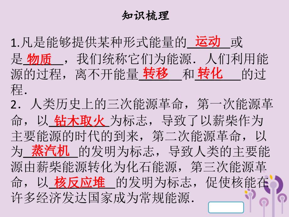 九年级物理下册 20.1 能源和能源危机习题 （新版）粤教沪版_第4页